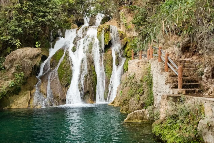 Ecotourism Adventure: Puente de Dios & Seven Little Waterfalls of Tamasopo